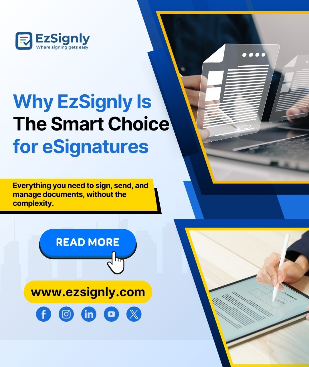 Why EzSignly is the Smart Choice for The Best Online eSignature Tool