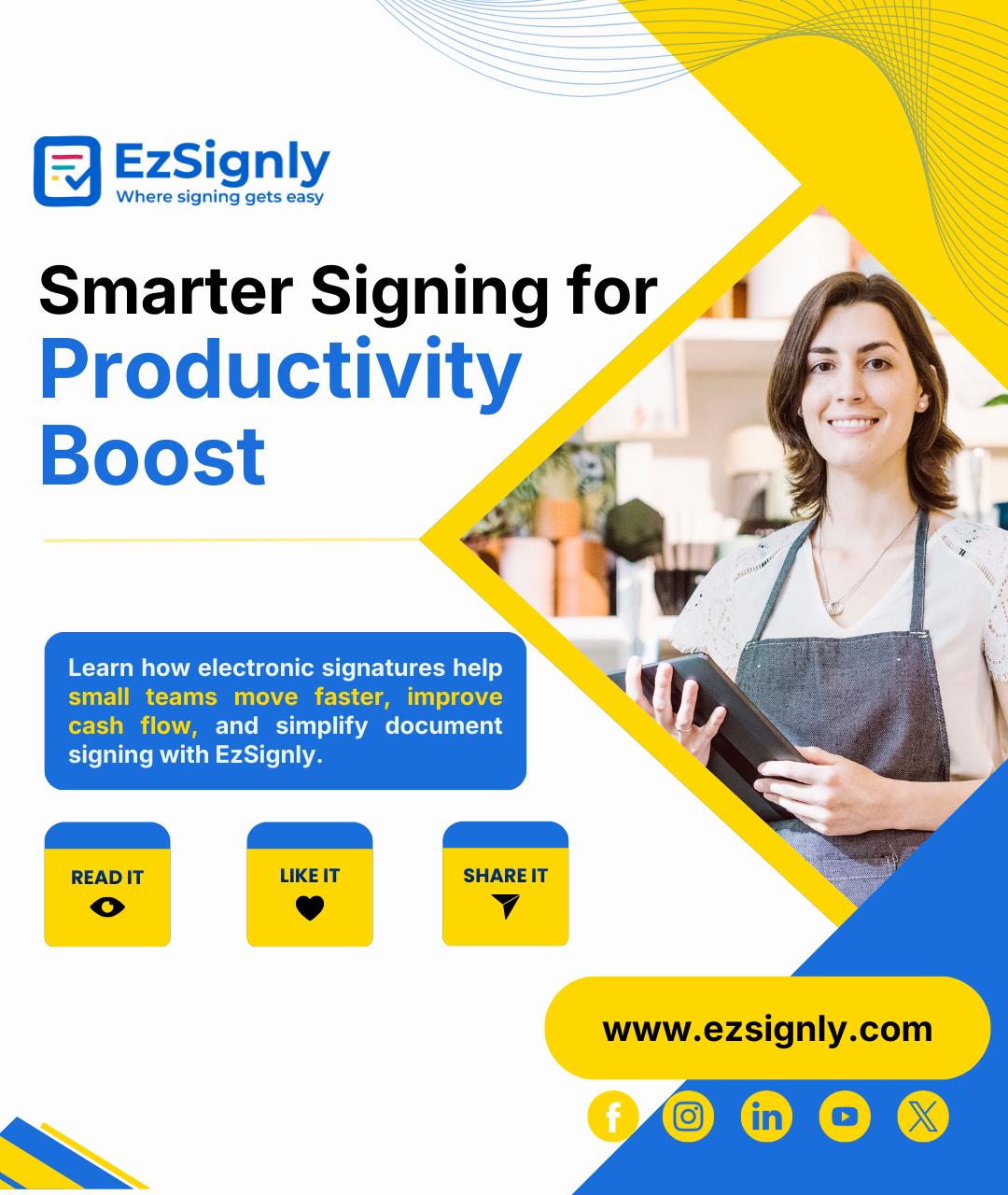Boost Productivity: Why Small Businesses Are Adopting Electronic Signatures