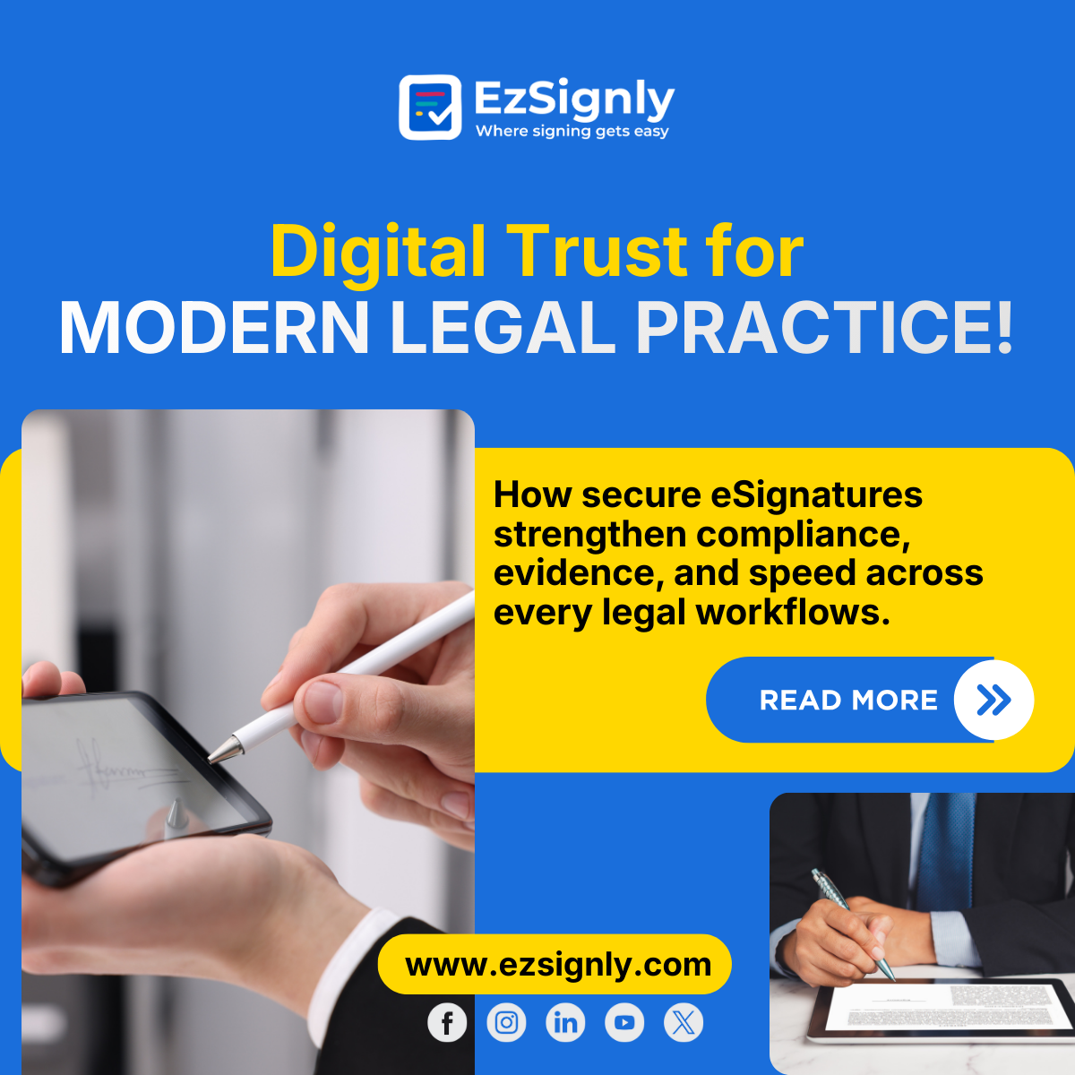 Digital trust in a paperless e-sign: the rise of EzSignly’s eSignatures for legal firms