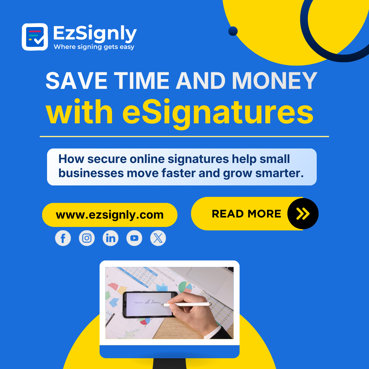 How Electronic Signatures Help Small Businesses Save Time and Money