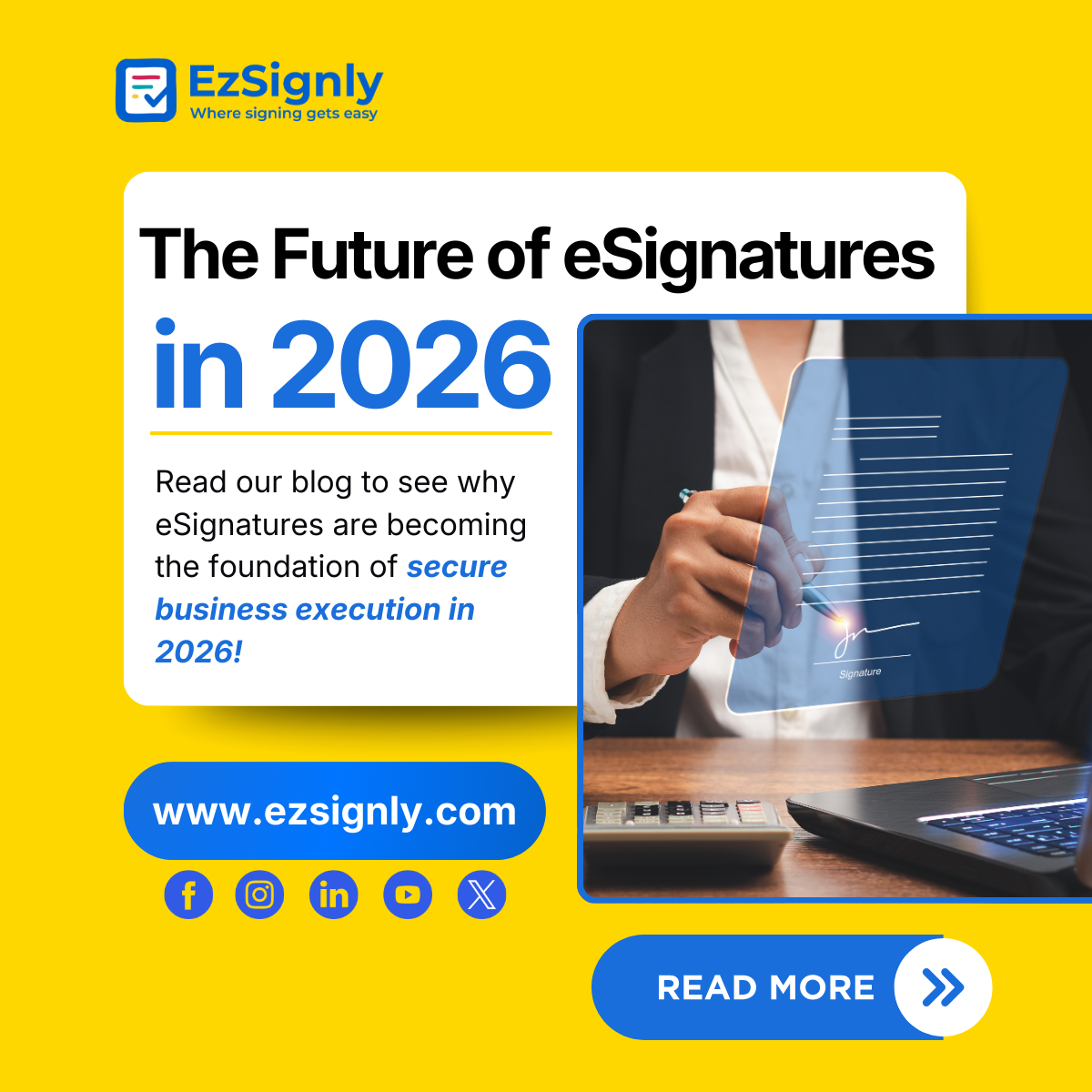 The Future of eSignatures in 2026: How EzSignly Is Redefining Digital Trust