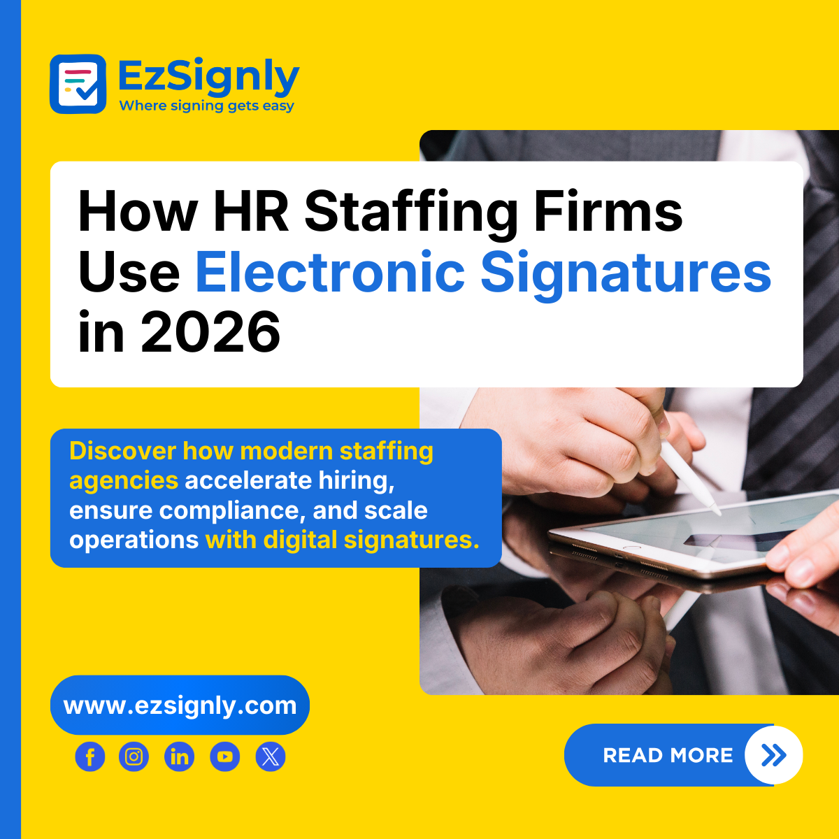 How HR Staffing Firms Use Electronic Signatures in 2026