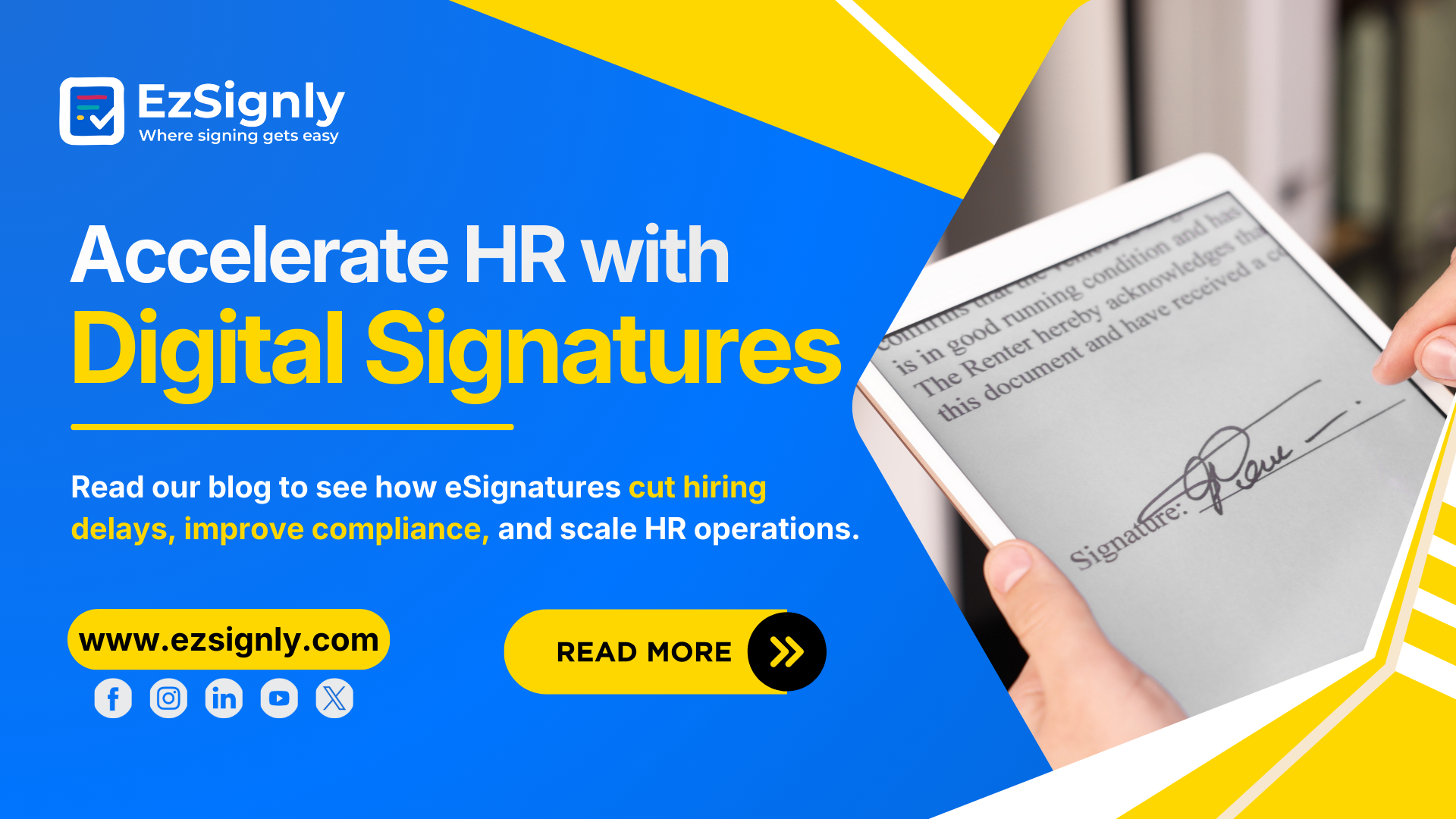 Accelerate HR with Digital Signatures