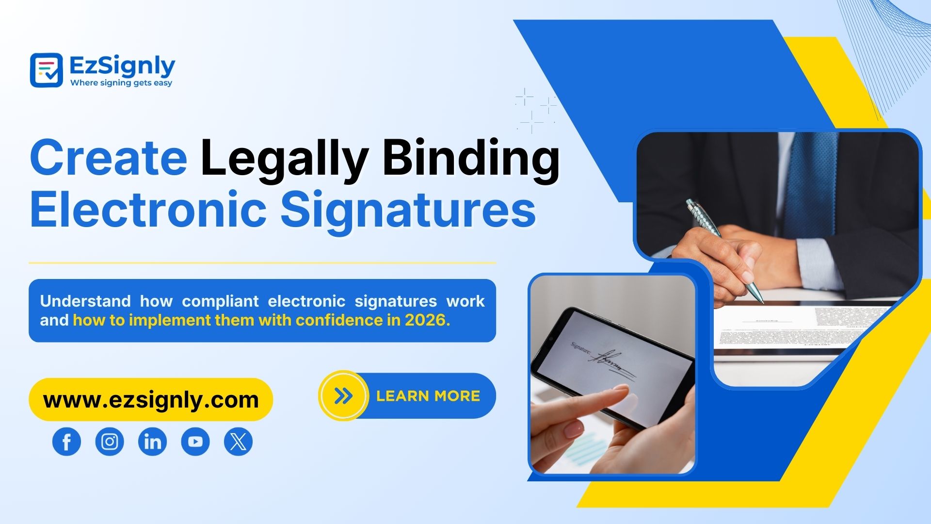 How to Create Legally Binding Electronic Signatures with eSigns in 2026