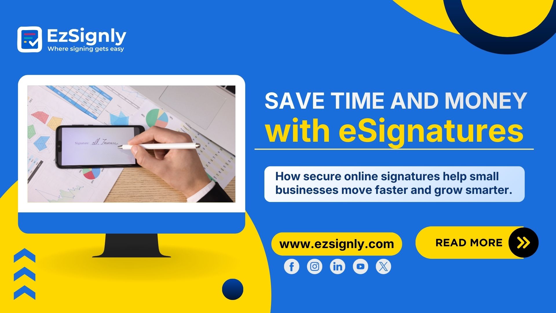 How Electronic Signatures Help Small Businesses Save Time and Money