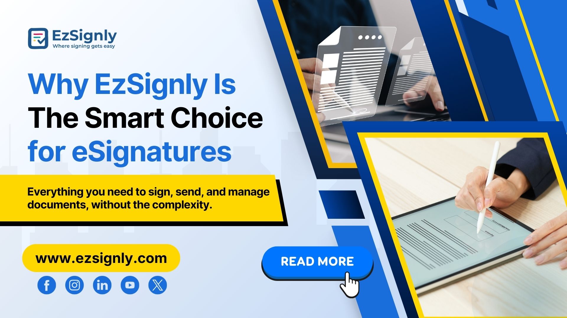 Why EzSignly is the Smart Choice for The Best Online eSignature Tool