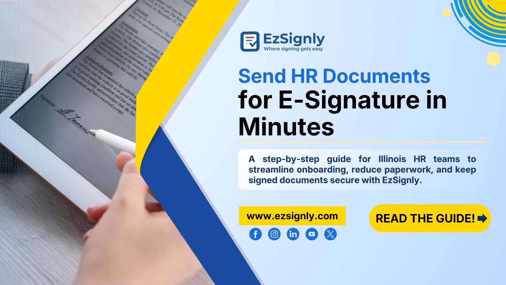 Step-by-Step Guide to Sending HR Documents for E-Signature with ...