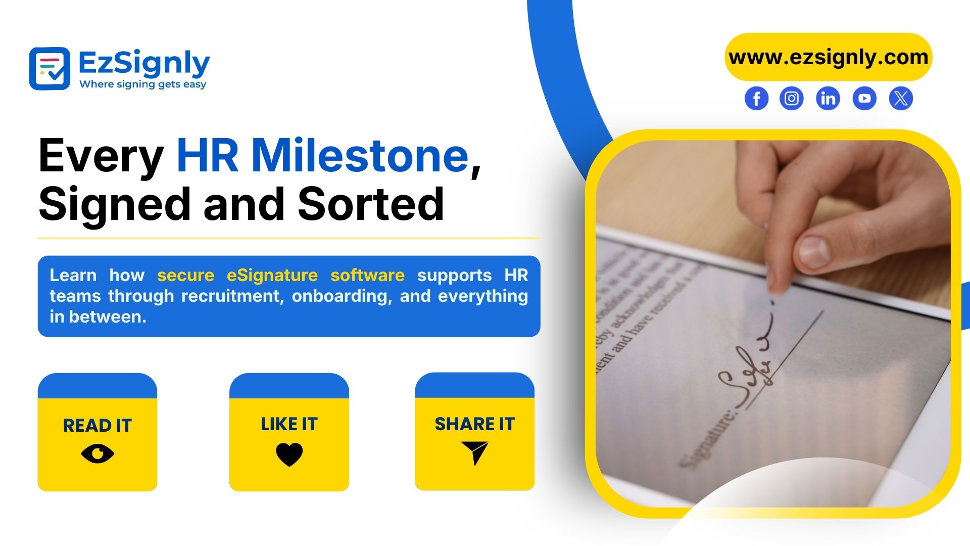 From Recruitment to Resignation: The Role of eSignature Software in the HR Lifecycle