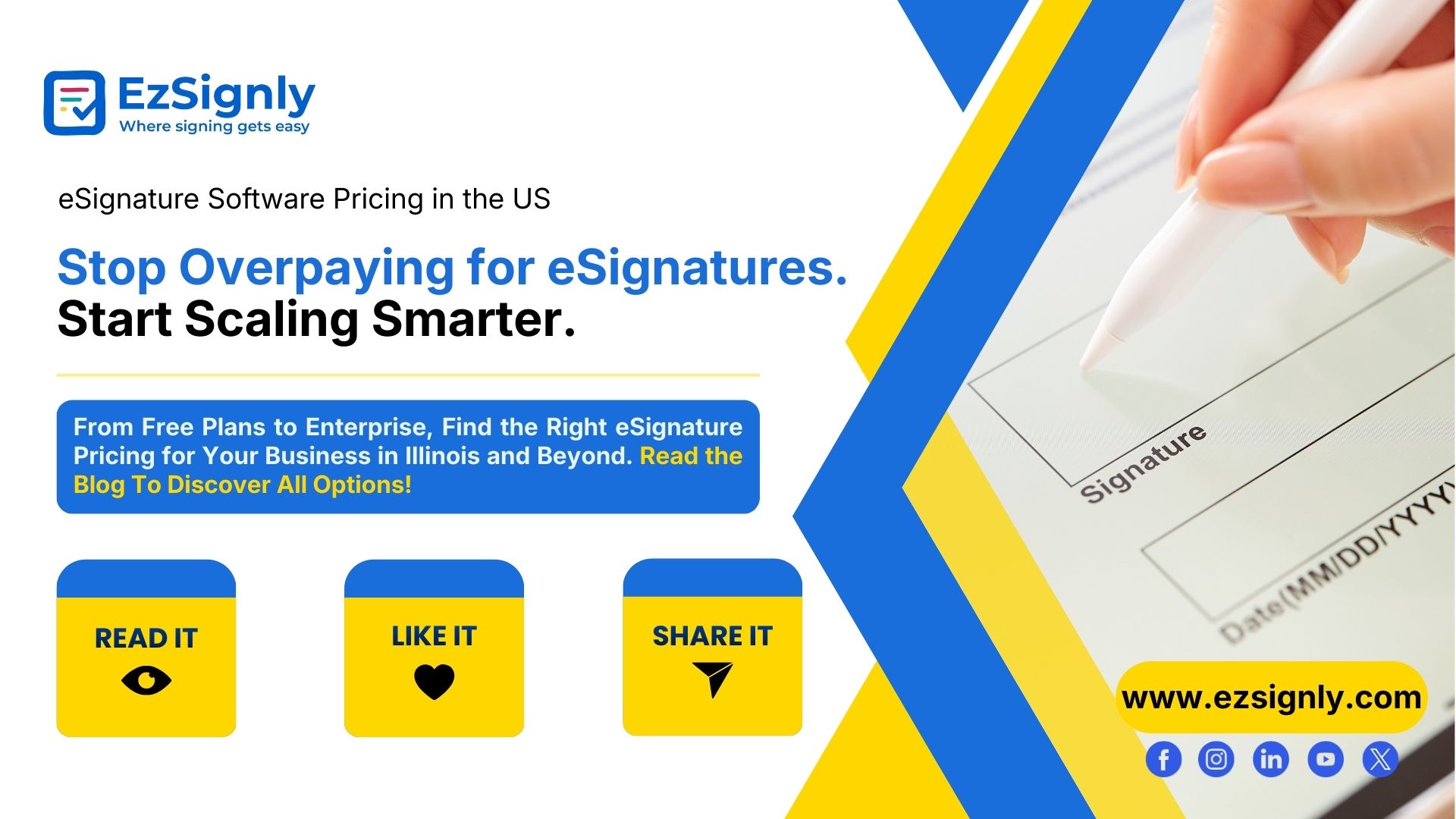 Affordable vs Enterprise eSignature Software Plans: Grow Your Business with EzSignly
