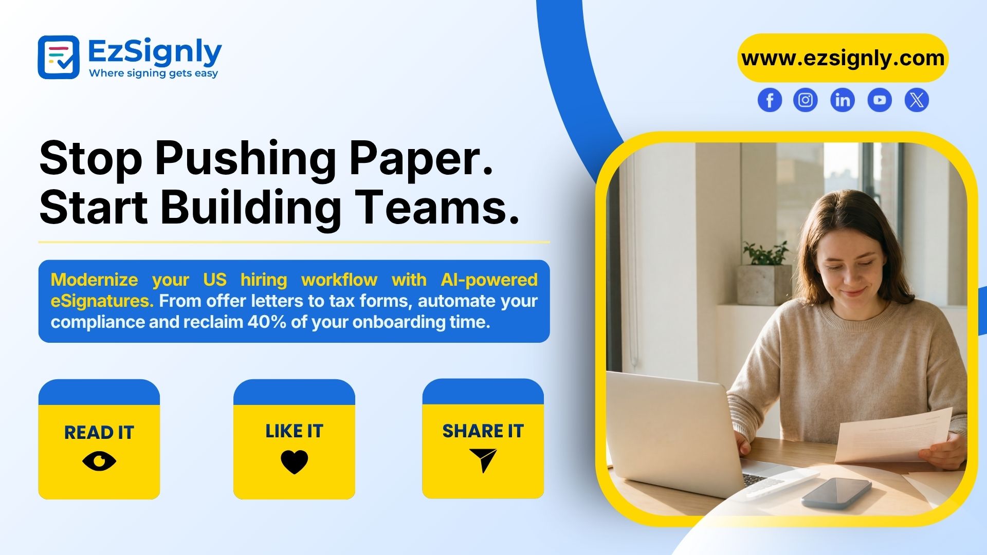 Paperless Signing Tool