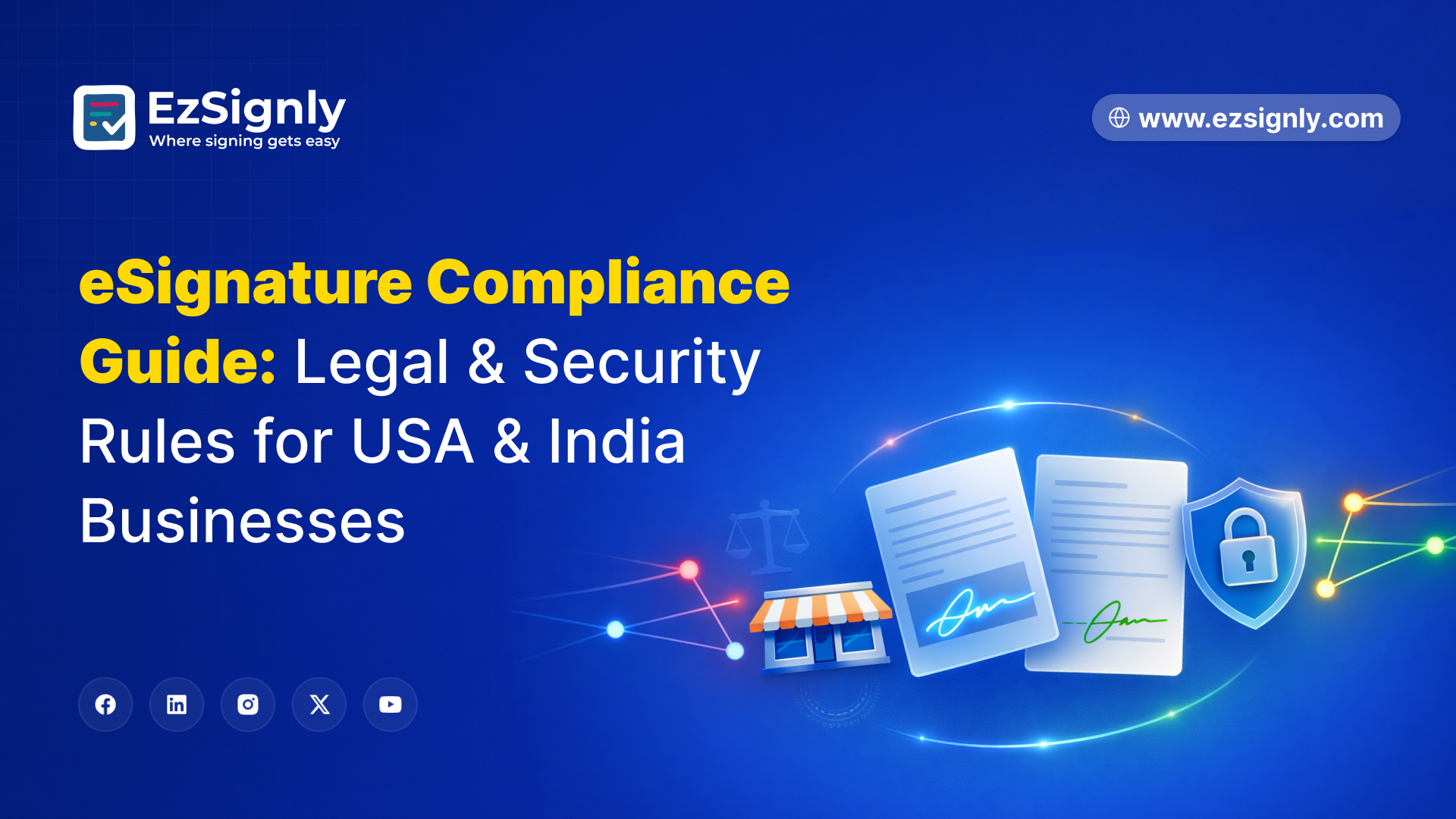 eSignature Compliance Guide: Legal & Security Rules for USA & India Businesses