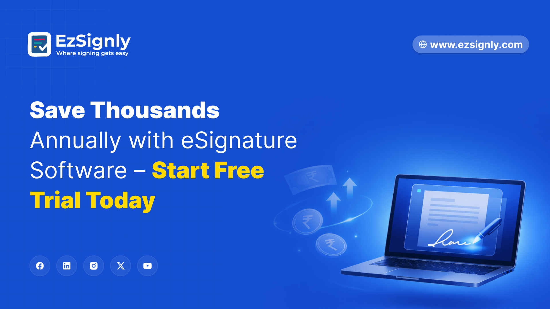 Save Thousands Annually with eSignature Software – Start Free Trial Today