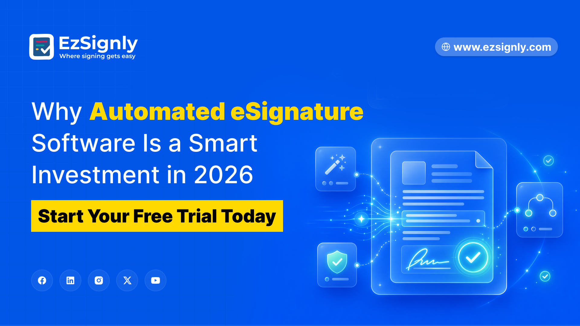 Why Automated eSignature Software Is a Smart Investment in 2026 – Start Your Free Trial Today
