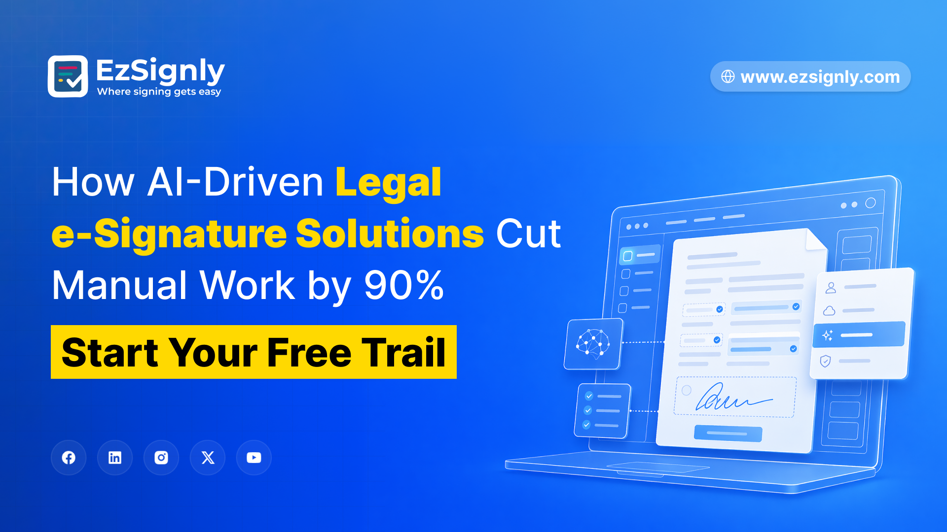 How AI-Driven Legal e-Signature Solutions Cut Manual Work by 90% — Start Your Free Trial