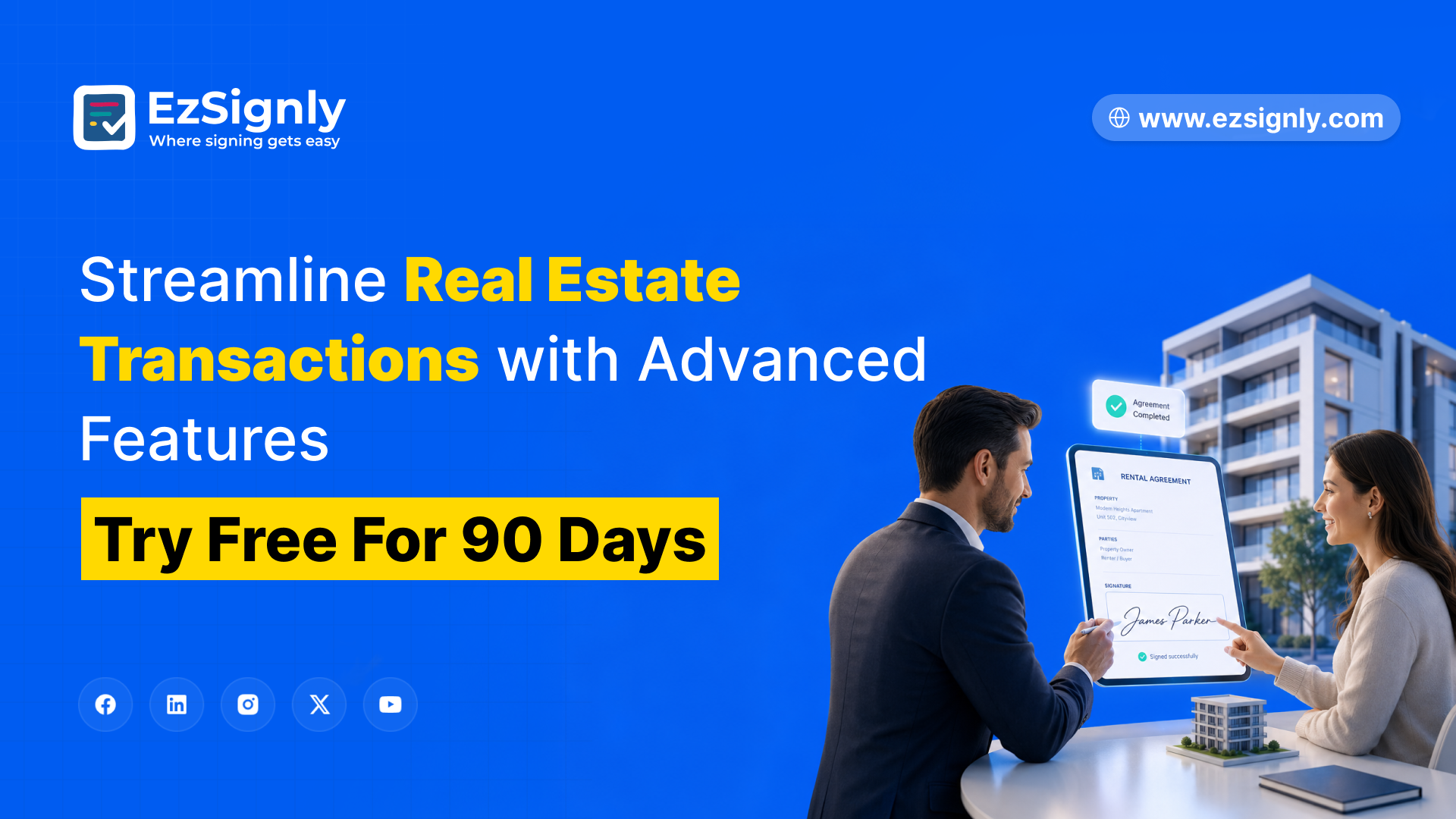 Streamline Real Estate Transactions with Advanced Features – Try Free for 90 Days