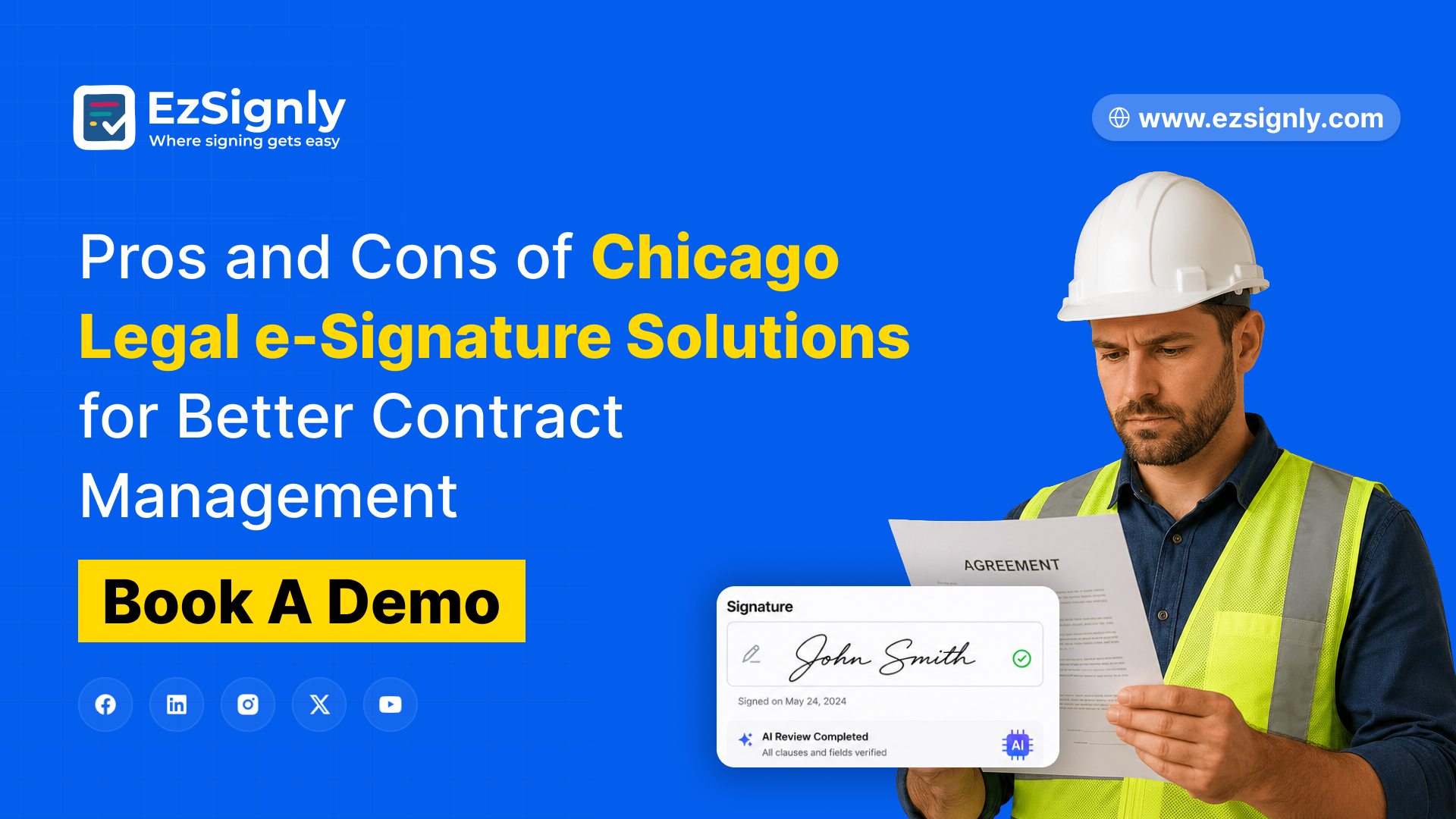 Pros and Cons of Chicago Legal e-Signature Solutions for Better Contract Management – Book Demo