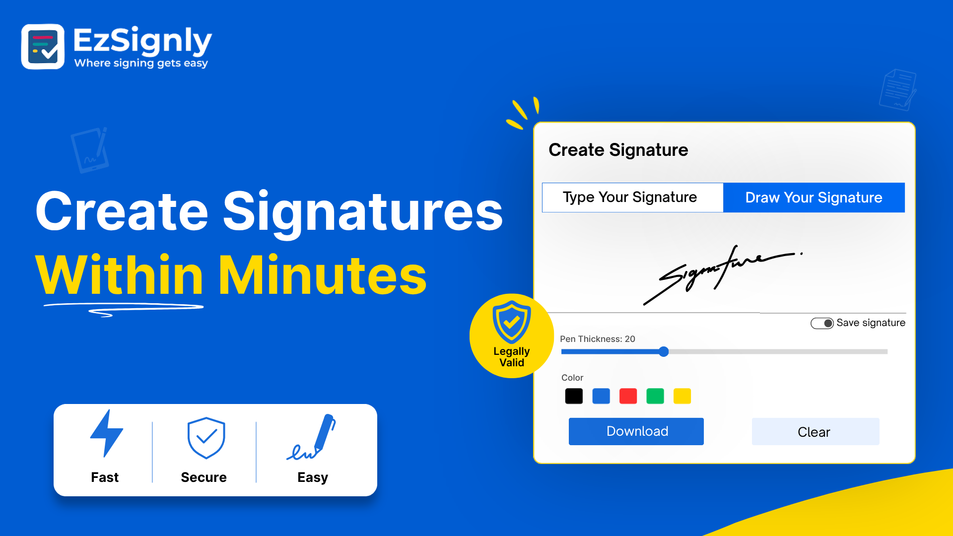 Secure Document Signing