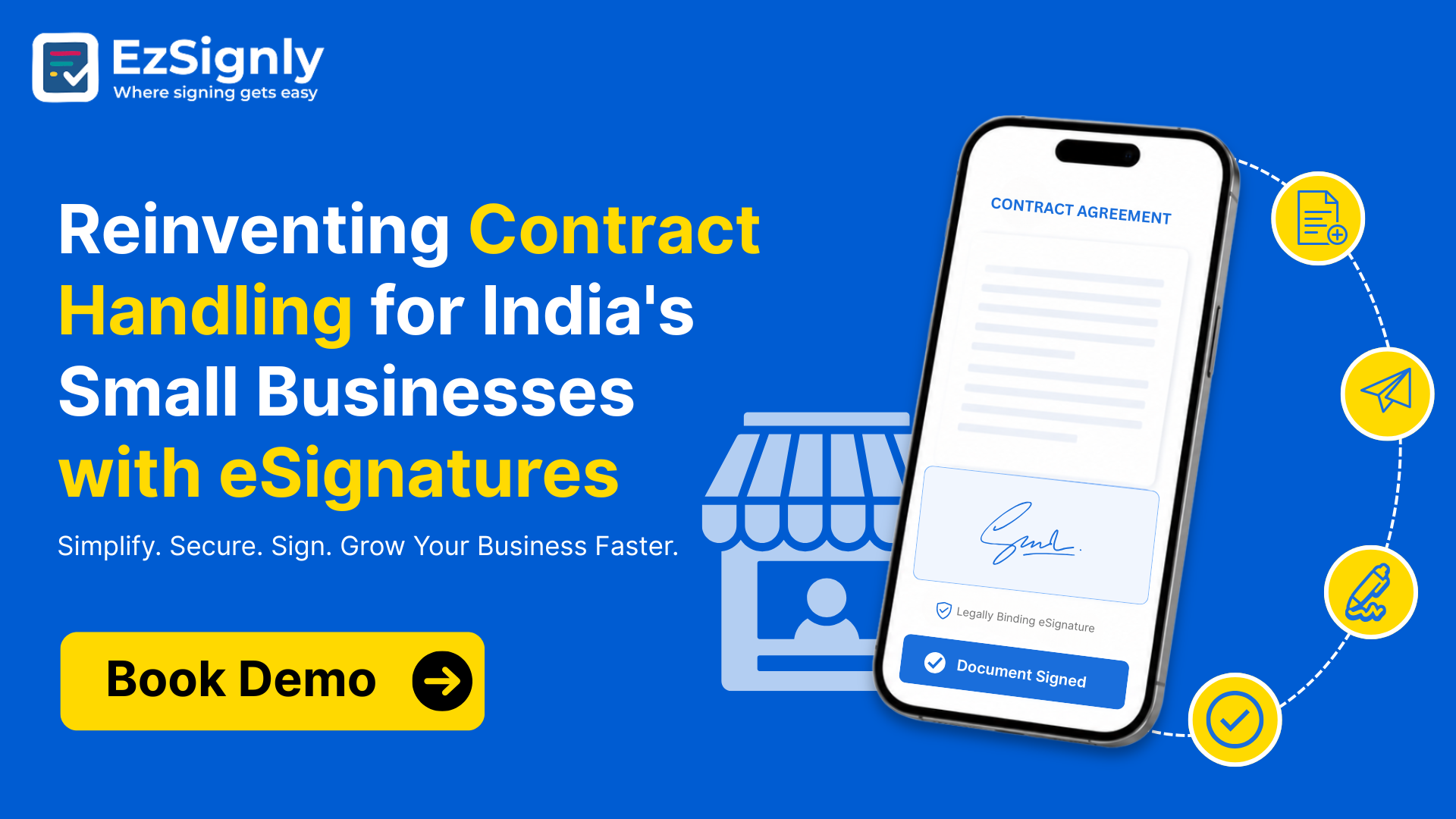 Reinventing Contract Handling for India's Small Businesses with eSignatures—Book a Demo