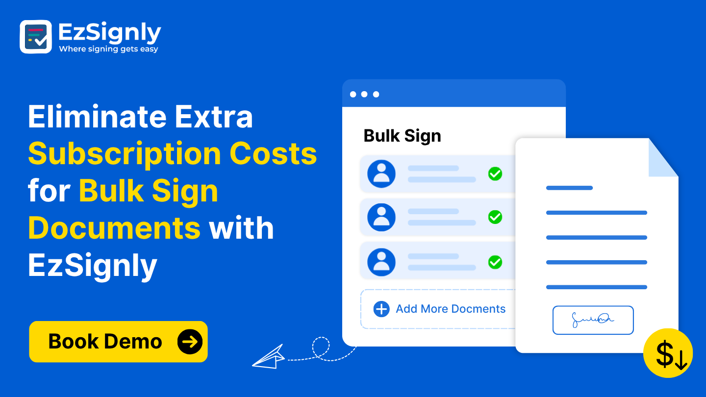 Online Signature Tool Cost