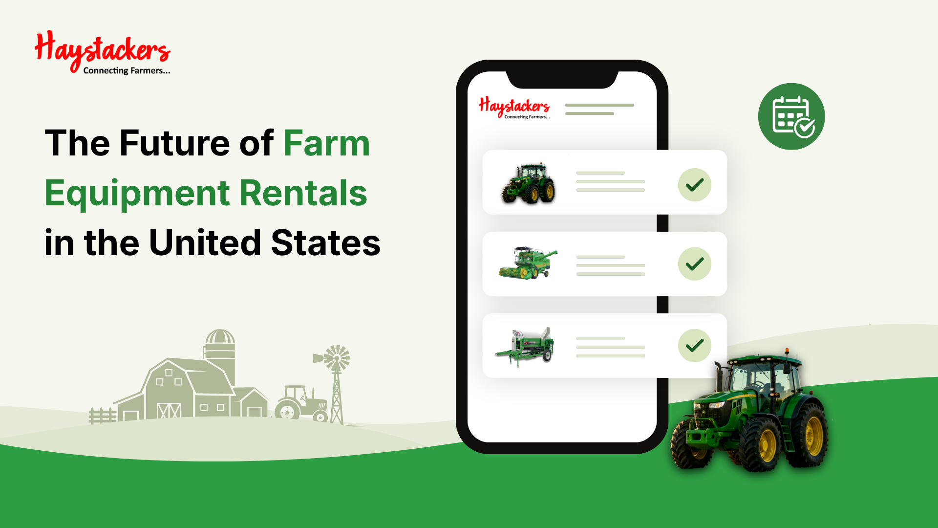 Farm Equipment For Rent