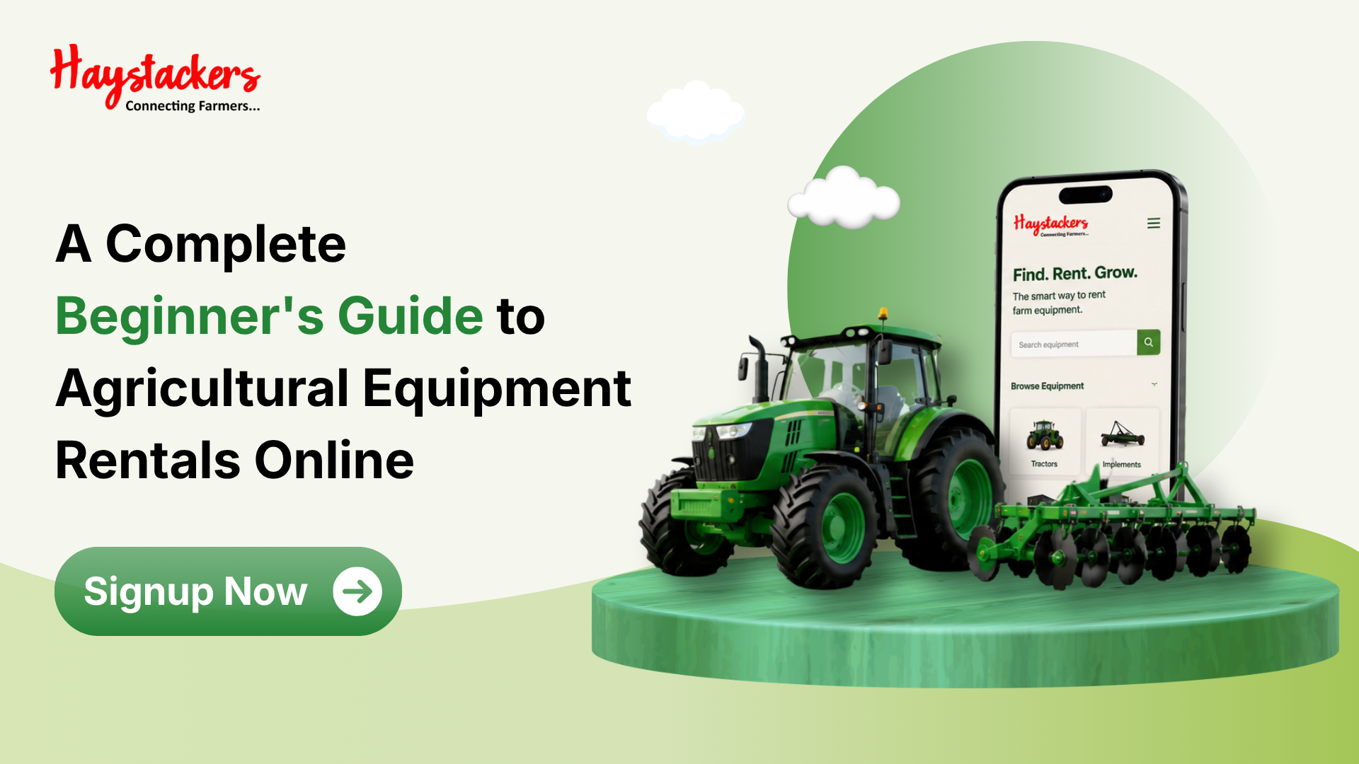 Farm Equipment For Rent