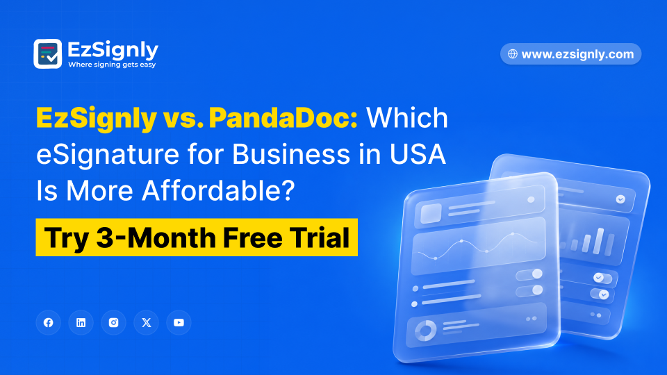 EzSignly vs PandaDoc: Which eSignature for Business in USA Is More Affordable? – Book a Demo
