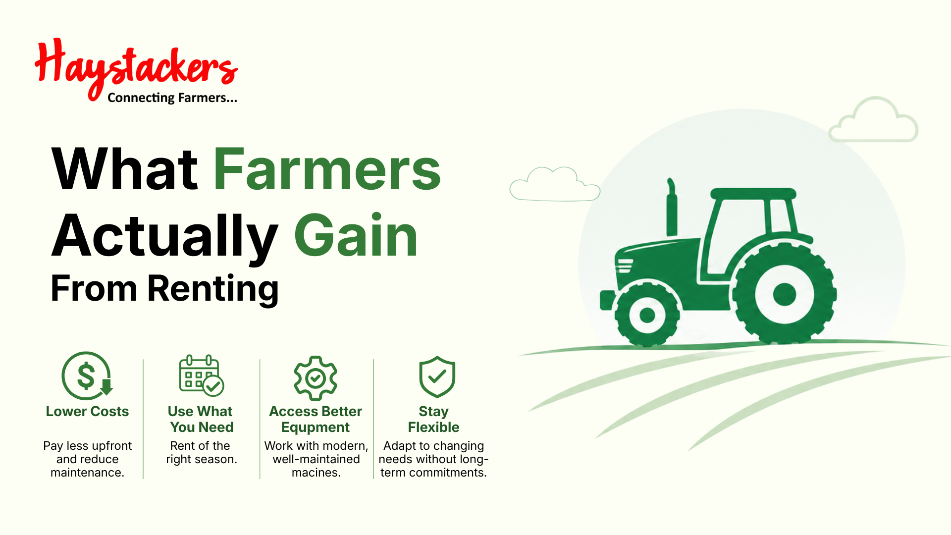 Small Tractor Rental
