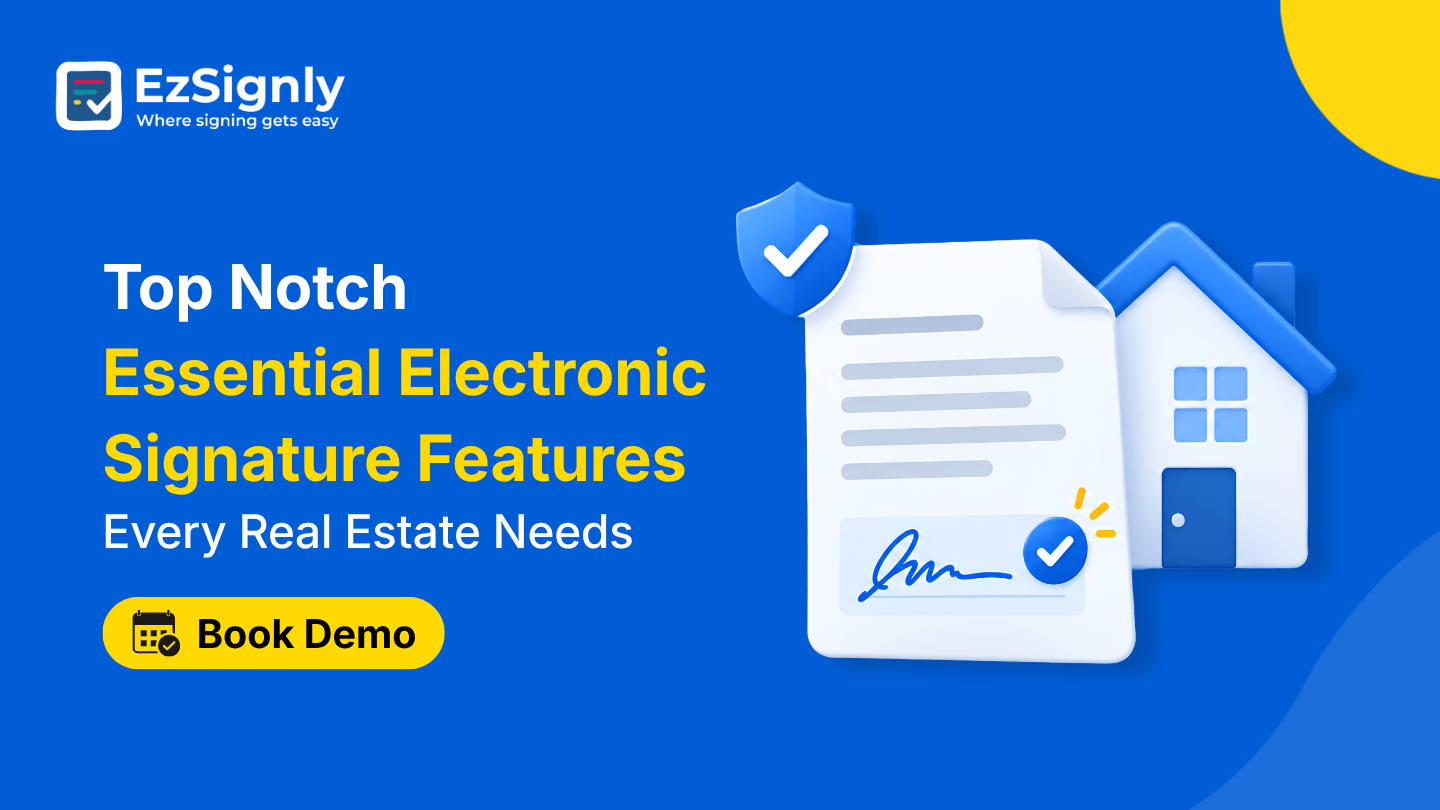 esign for realestate in illinois