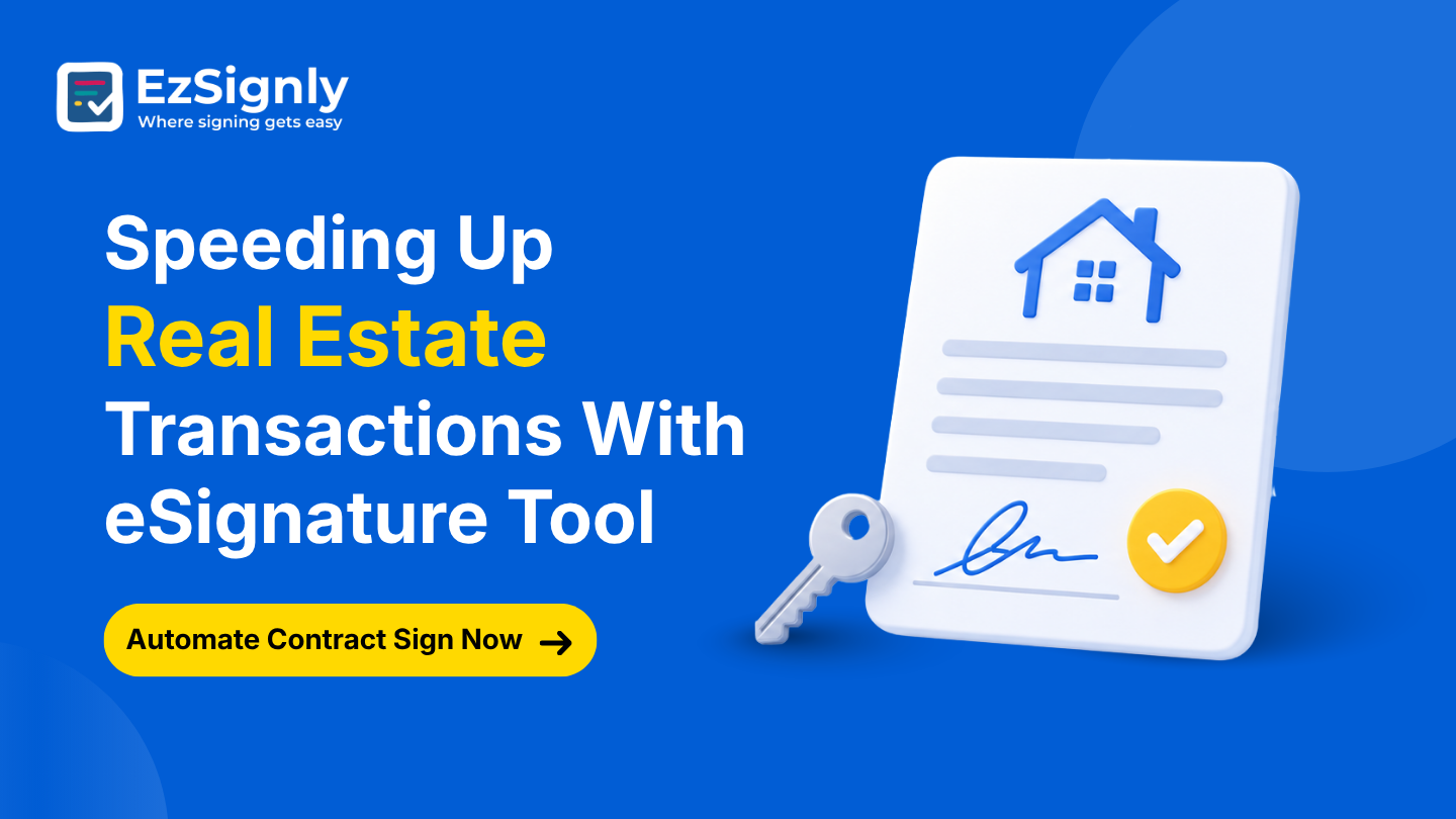 Digital Signature for Real Estate
