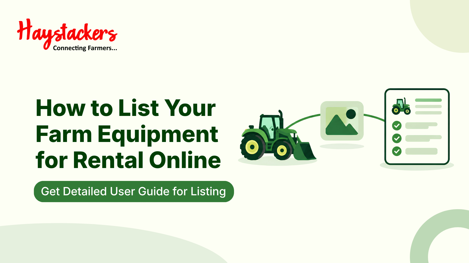 Farm Equipment Rentals