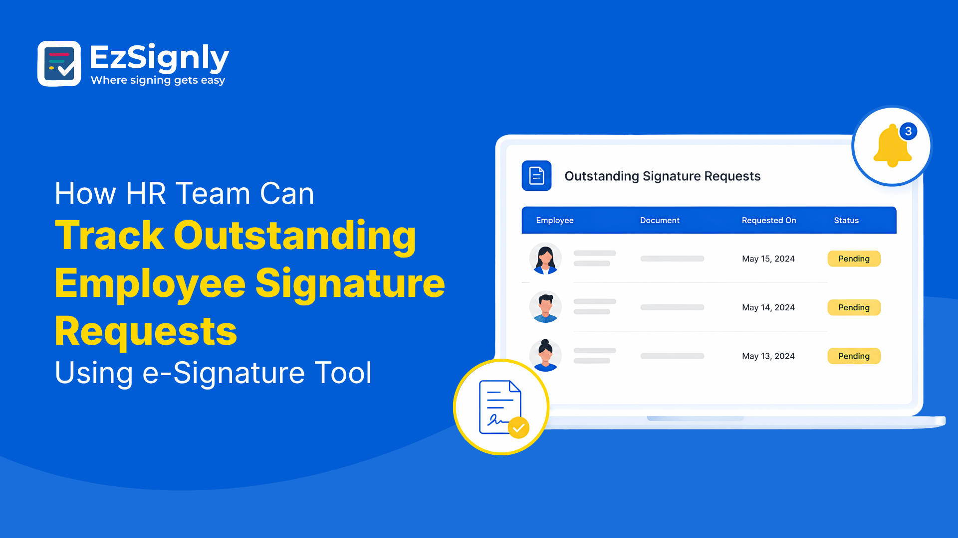 Electronic Signature for HR Solution